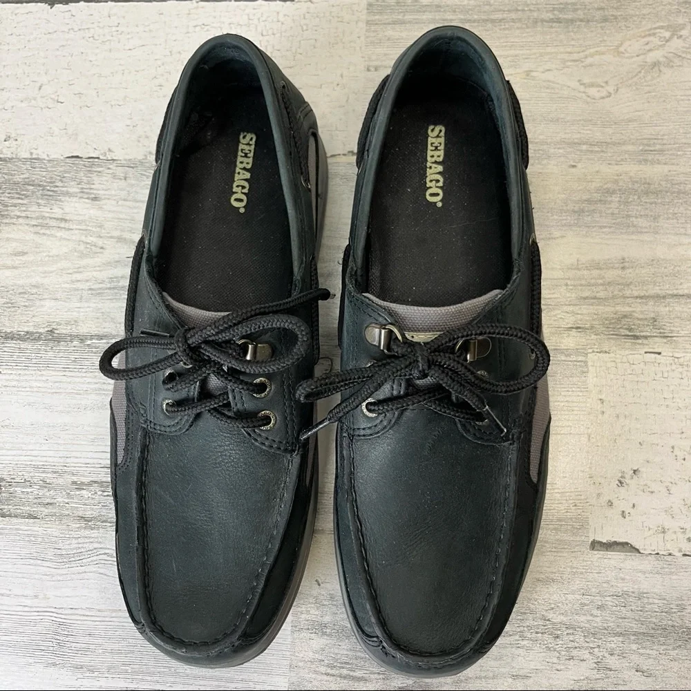 Sebago Men’s Clovehitch Oxford Deck Shoes Size 10